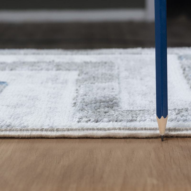 Tapis rectangulaire, Rectangle 7 pi 10 po x 9 pi 10 po