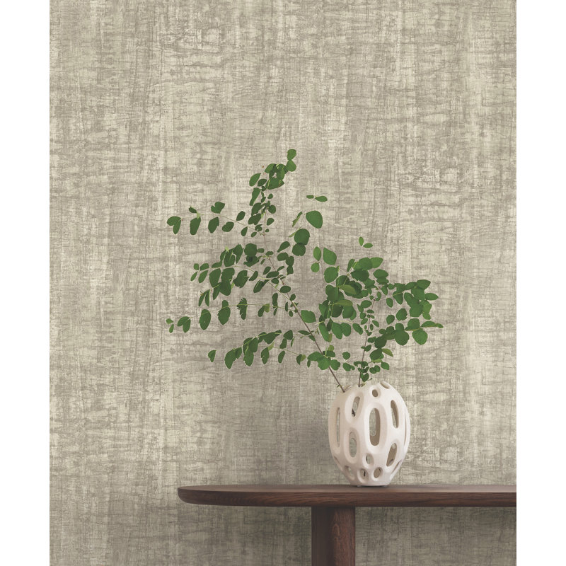 Papier peint noir Monteverde, Beige