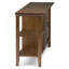 Redmond - Console de canapé - Brun rustique naturel vieilli