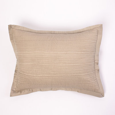 Christy Cotton Blend Ties Sham