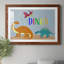 Dinos! par J Paul - Reproduction d'art textuel sur papier encadré-1940249326-1940249324