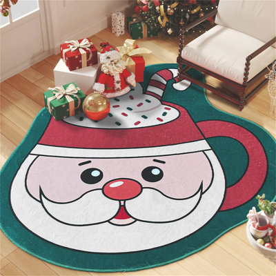 Tapis de fête du Père Noël