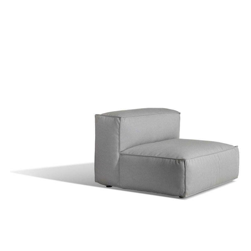 Asker Sofa Mid Section Large, Light Gray