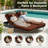 Outdoor Wicker 2-Person Double Chaise Lounge with Cushions, 6-Position Adjustable Backrests-562719450