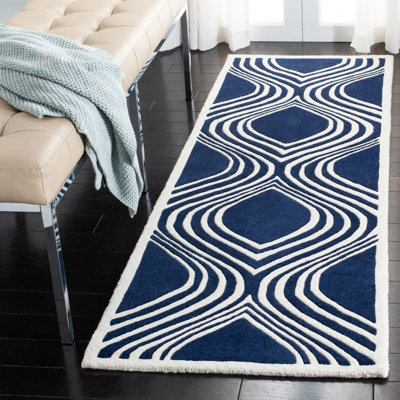 Oglesbee Hand Tufted Wool Abstract Rug
