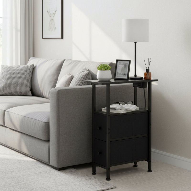 End Table, Black