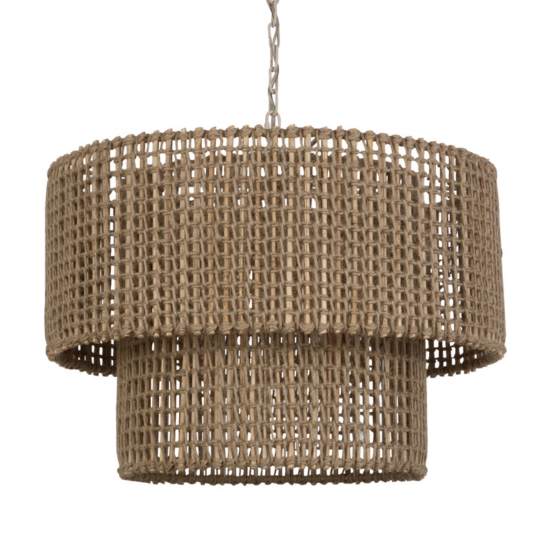 Luminaire suspendu cylindrique à 1 lumière Avayiah