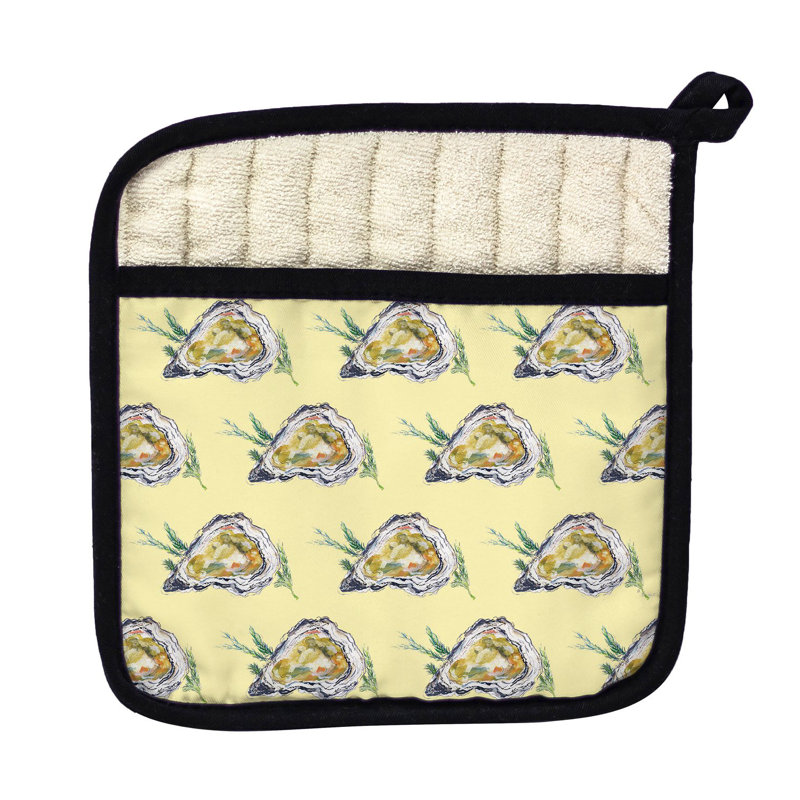 Betsy Drake Interiors Abstract Cotton Potholder