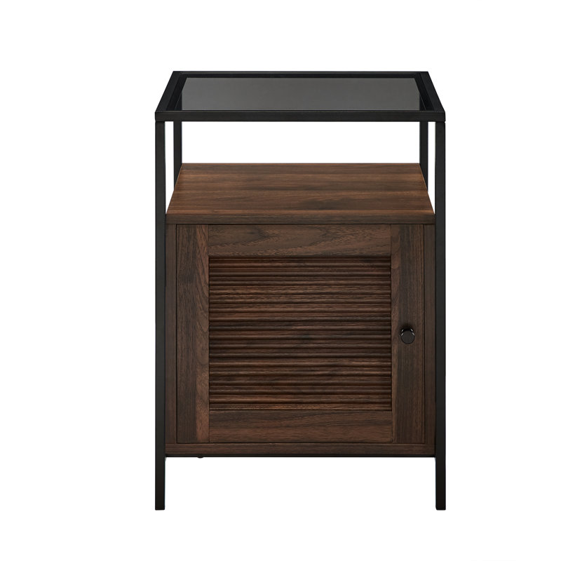 Oakdene 18'' W Nightstand, Dark Walnut