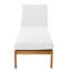 Venice Outdoor Teak Chaise Lounge-519627963