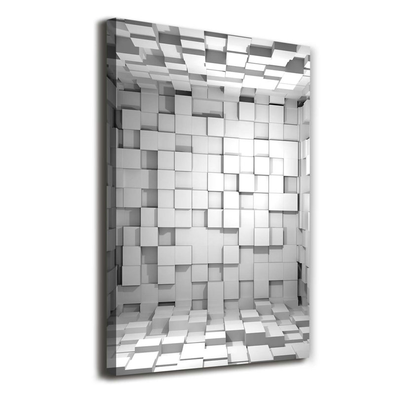Cubes - Wrapped Canvas Print