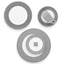 Soucoupes Noritake Infinity, 6 po-86880819