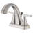 Lotto Two-Handle Centerset Bathroom Faucet with Drain Assembly - Brushed Nickel-58635870