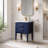 Deon Collection Single Bathroom Vanity with Porcelain Top-143281766-228218494