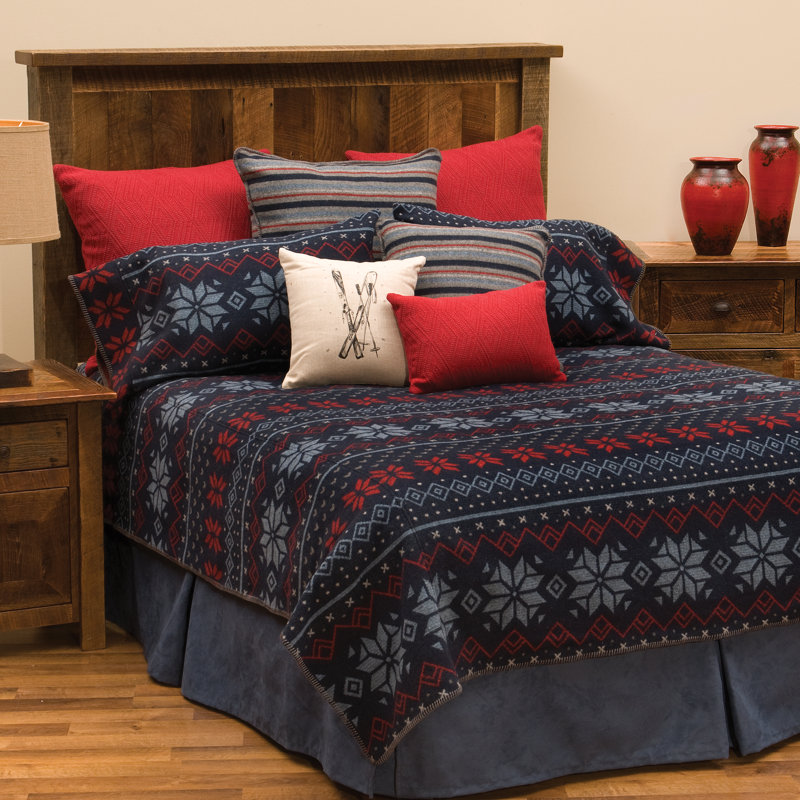 Wooded River Nordic Bedspread Full/Queen, Full / Queen Coverlet / Bedspread