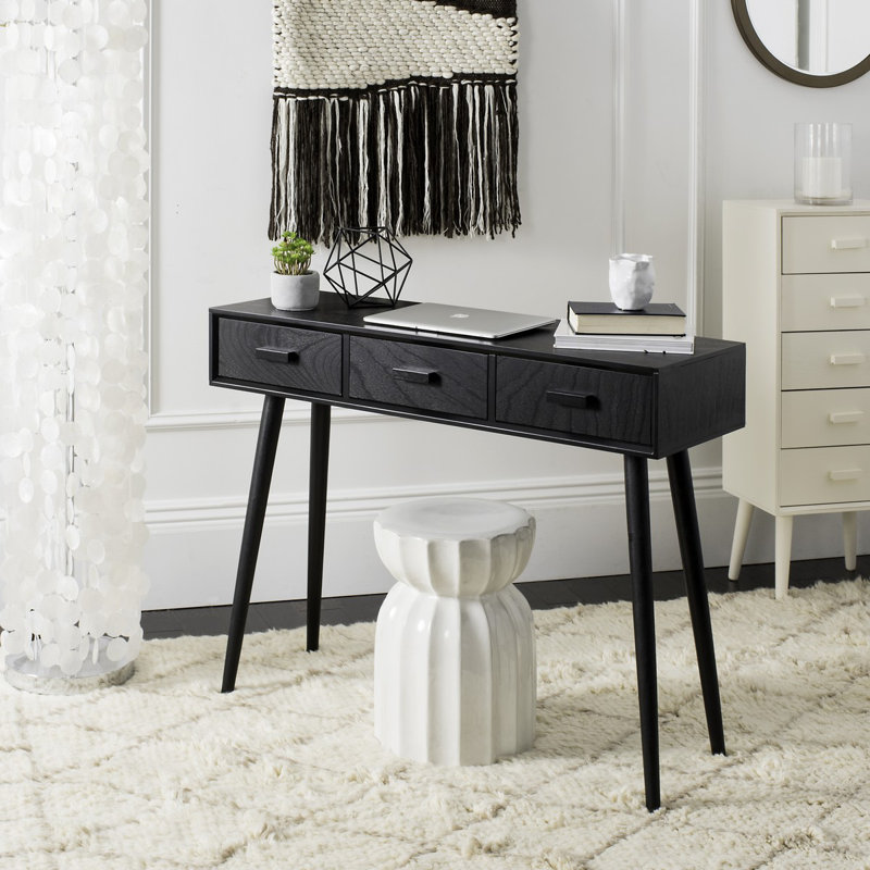 Lynfield 106cm Console Table, Black
