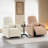  Swivel Rocker Ladies Power Recliner for Small Spaces USB & TYPE-C Port-2014919866