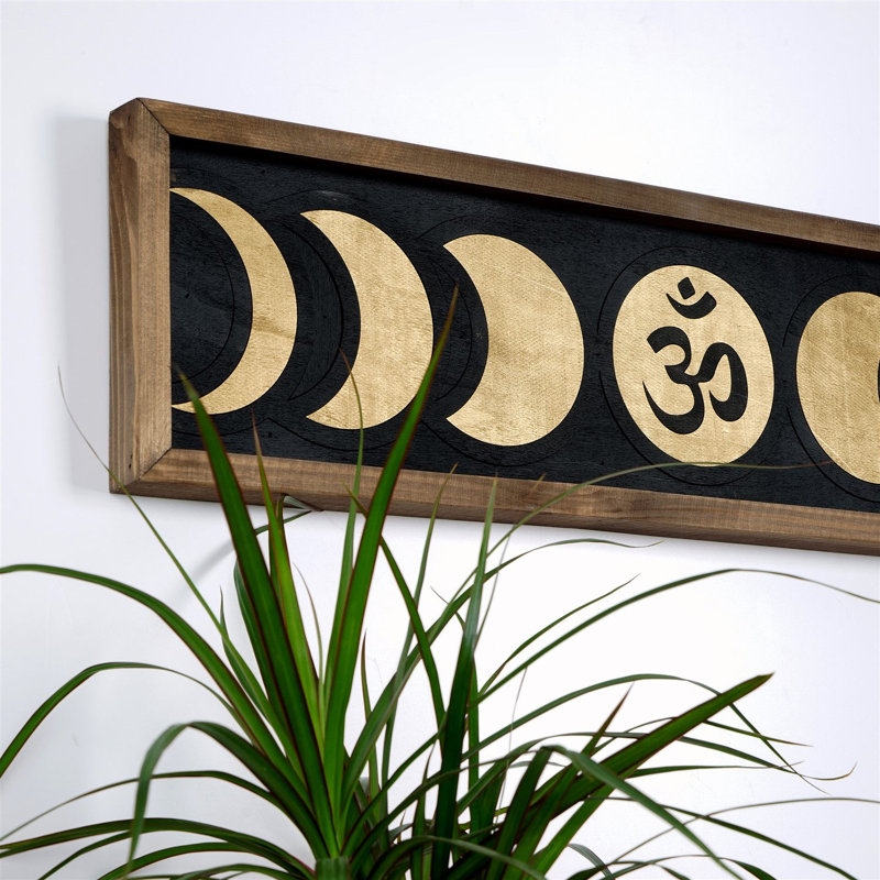 Decorative Wooden Wall Accessory, 100% Solid Wood, 28.3 x 7.7 x 1.2 inches | Rustic Design, Perfect for Home Decor & Stylish Accent | Durable & Eco-Friendly, Ideal for Living Room & Entryway