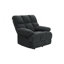 Fauteuil inclinable manuel moderne avec tissu Nubby et confort moelleux-1918473183-1918473181