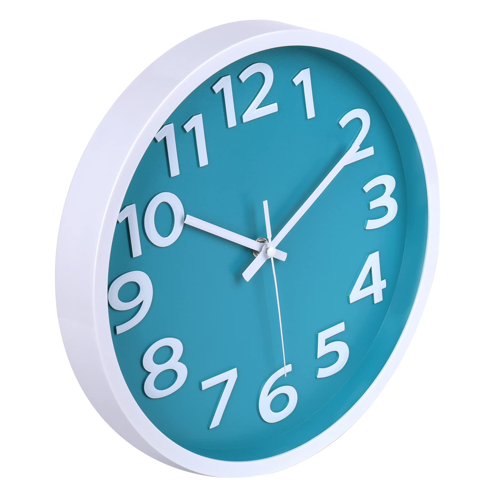Latitude Run® Wall Clock Silent Non Ticking Indoor Outdoor Clock ...