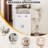 Storage Cabinet With Doors And Drawers, Farmhouse Cabinet With Adjustable Shelves-322988364