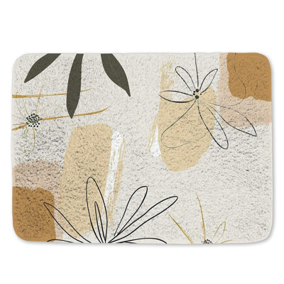 Emoney Microfiber / Microsuede Non-Slip Bath Mat