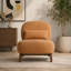 Chaise d'appoint moderne sans accoudoirs avec coussin-1454929540