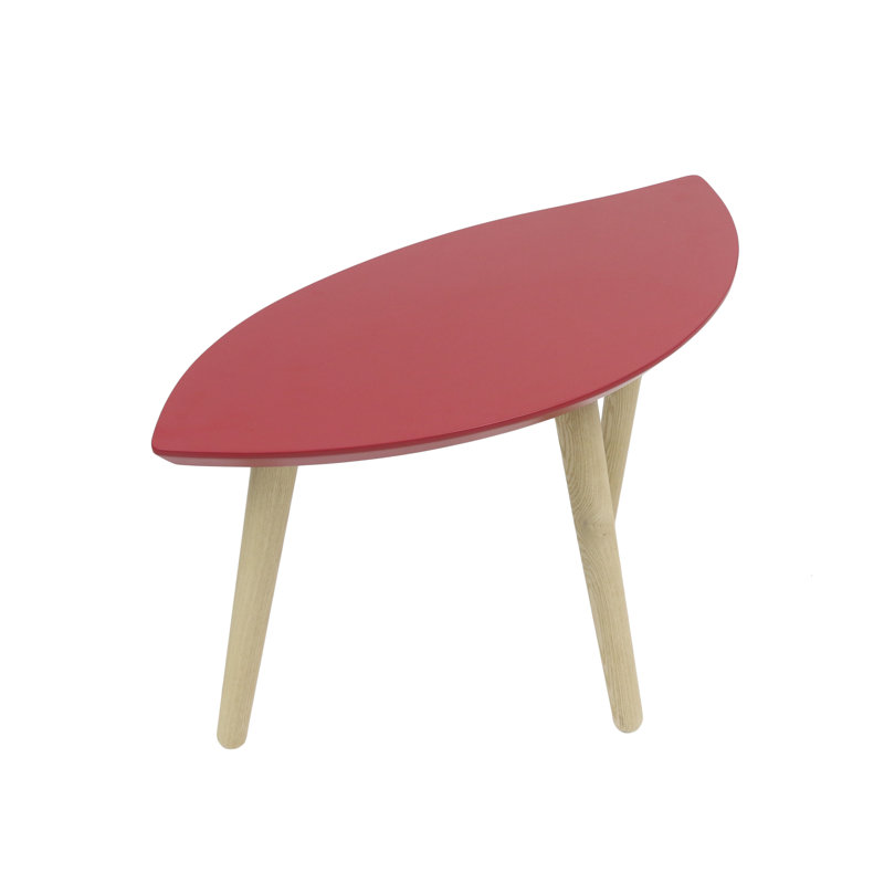 Table de bout Brauer, Rouge