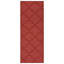 Tapis rouge touffeté à motif géométrique Nasturtium-1621658868