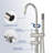 Floor Tub Spout with Diverter-93589373