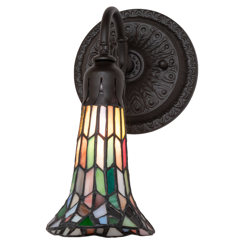 Gazon 1 - Light Armed Sconce, Beige/Green/Red/Blue