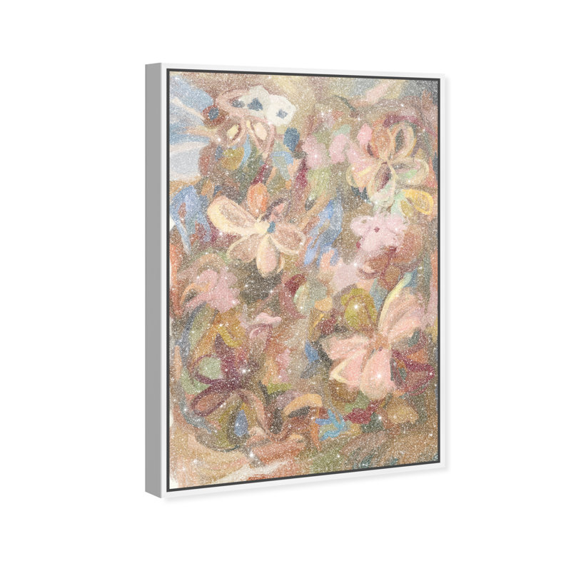 Moving Eden II Print by Oliver Gal, 16"H x 11"W, White Floater Frame