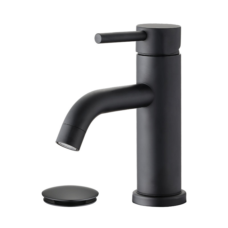 Robinet de lavabo simple avec drain