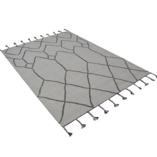 Trumbull Geometric Hand Woven Area Rug