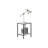 Rustic Style 3Pc Table Set-363934337
