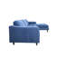 Canapé moderne Anderson Raf modulaire bleu denim-8701690