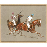 The Polo Match 2 Painting by Lillian August