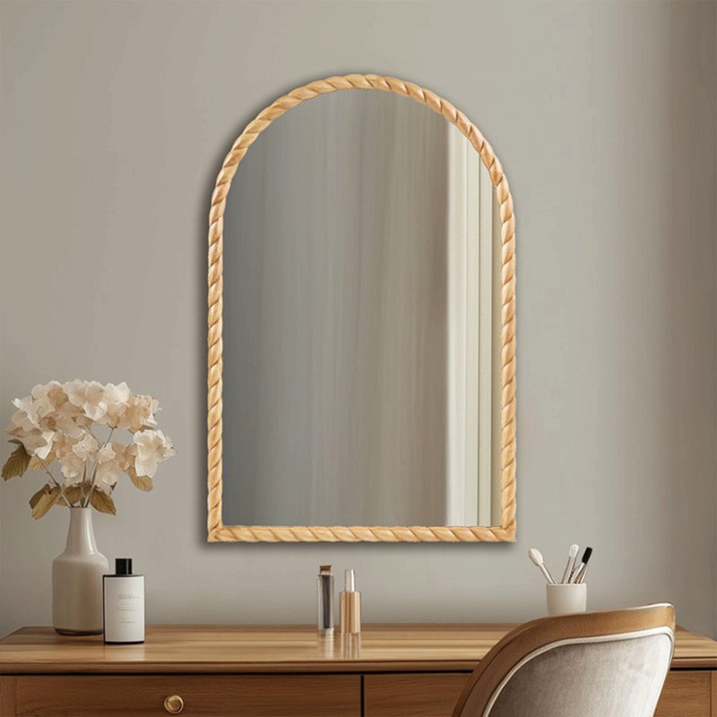 24"X36"X0.98" Wall Mirror, Natural