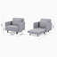 Fauteuil futon simple à dossier large de 36,6 po Arantzazu-409401967