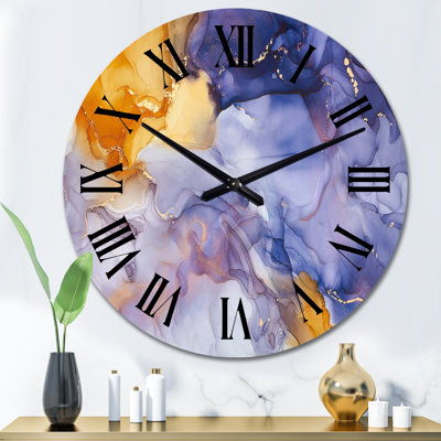 Horloge murale surdimensionnée