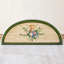 Console verte en bois massif vert