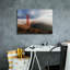 Art mural sur toile épique Graffiti «Evening Fog At The Golden Gate Bridge» par Martin Podt, 26 po x 18 po