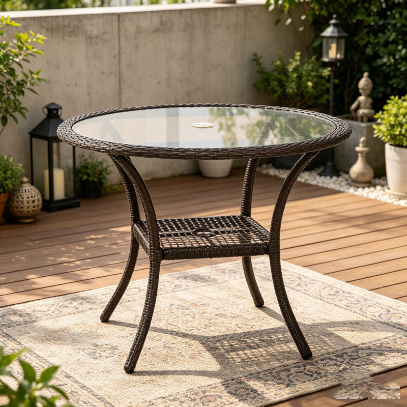 Outdoor Resin Table