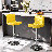 360° Swivel Counter Height Bar Stools, Faux Leather Adjustable Bar Chairs For Kitchen Or Home Bar-1984431836-1984431839