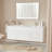 Valenti 60'' Double Bathroom Vanity with Resin Top