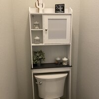 Three Posts™ Pinecrest Freestanding Over-the-Toilet Storage