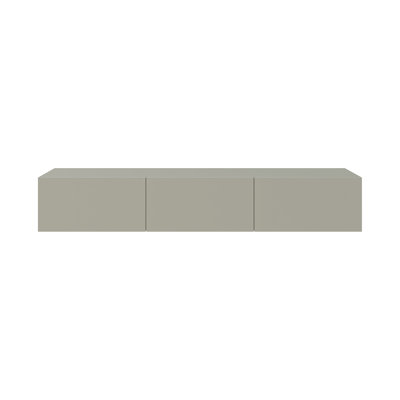Kishon Wall-Mounted TV Stand for TVs up to 55" with Storage Cabinets