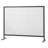 Amaro 1-Panel Iron Fireplace Screen with Fine Mesh, 38" x 30"