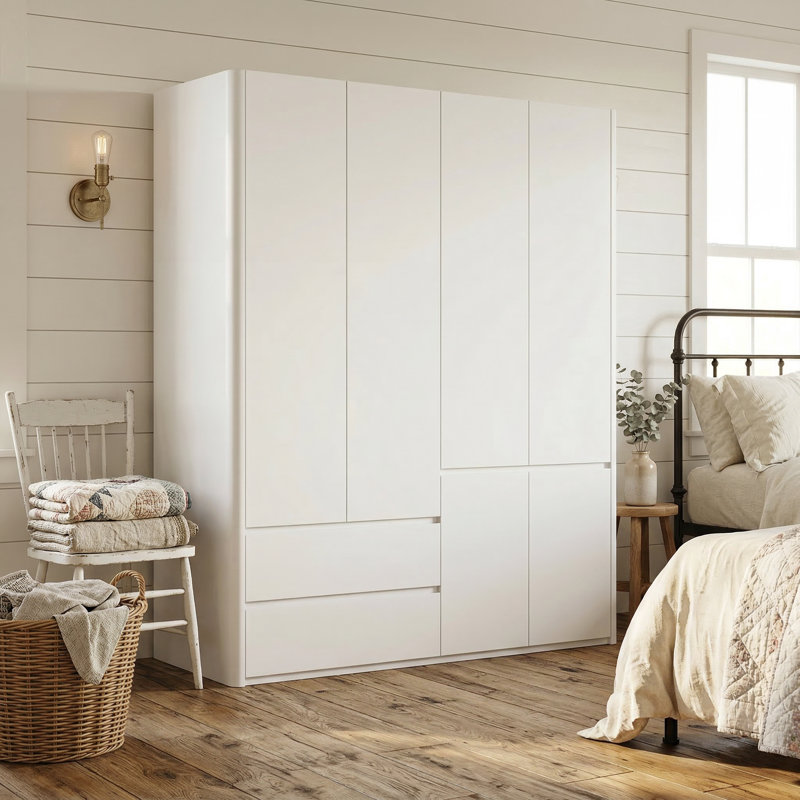 63”W Large Wardrobe