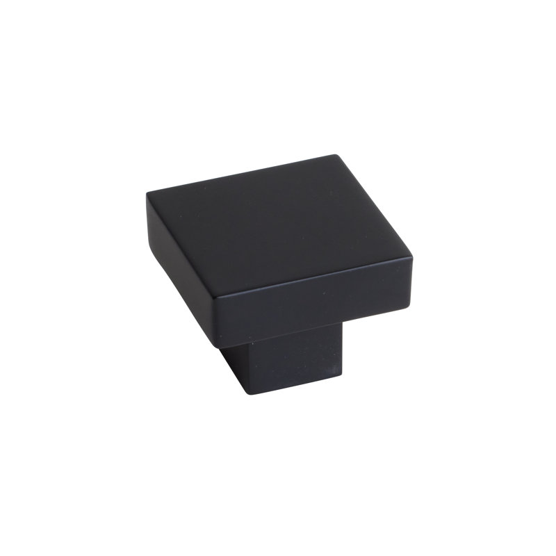 Emtek Hunter Cabinet Knob, 1.63", Black